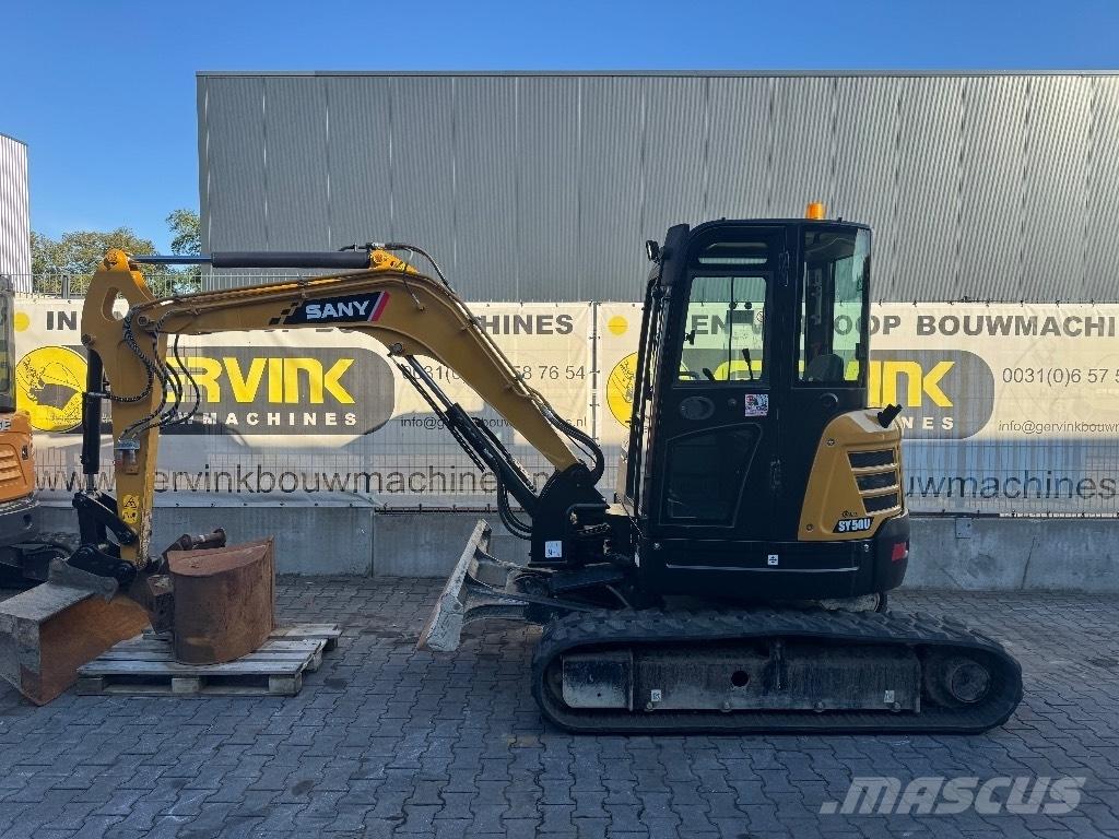 Sany SY 50 U Mini ekskavatörler, 7 tona dek
