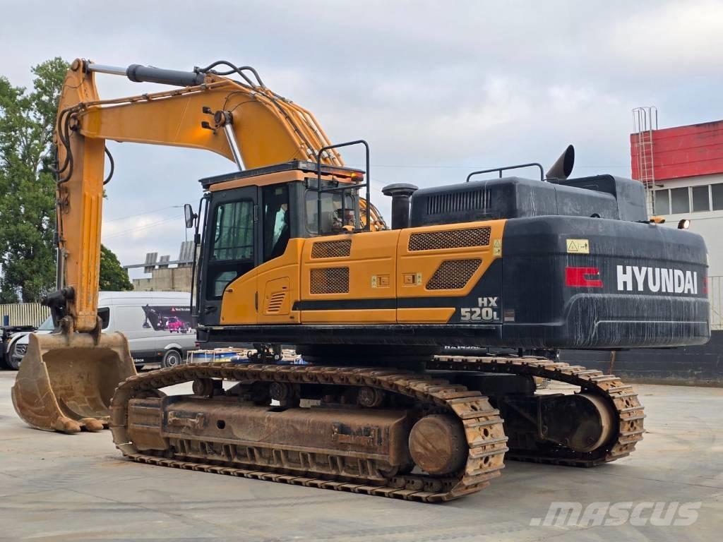 Hyundai HX 520 L Paletli ekskavatörler