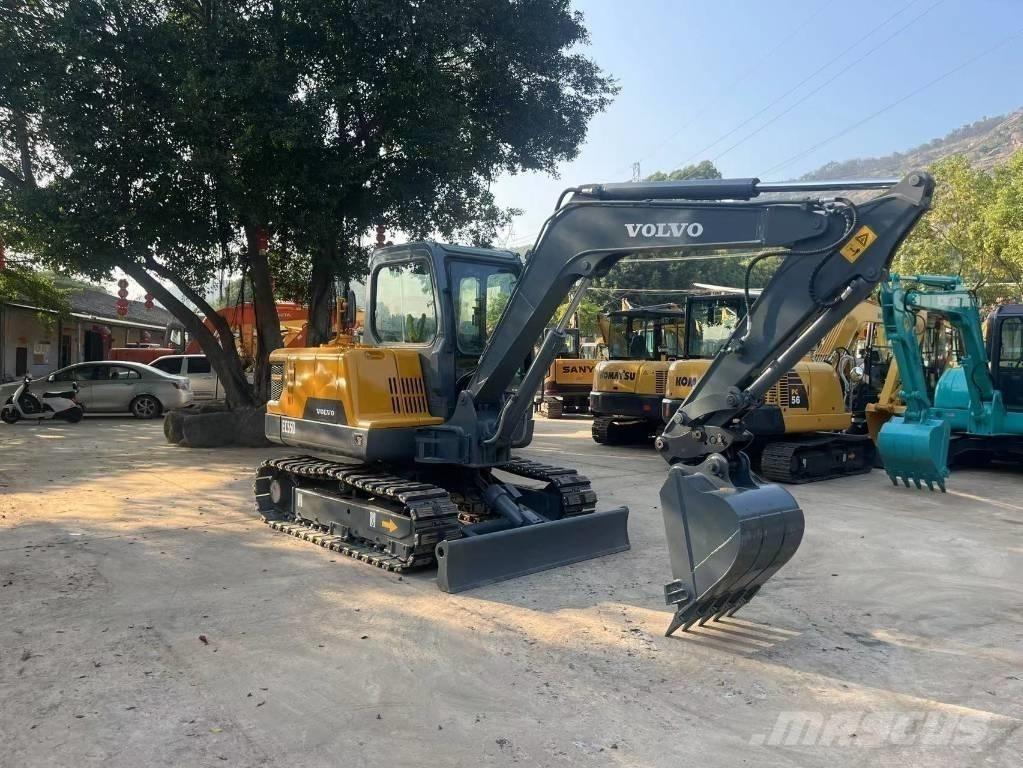Volvo EC 55D Mini ekskavatörler, 7 tona dek