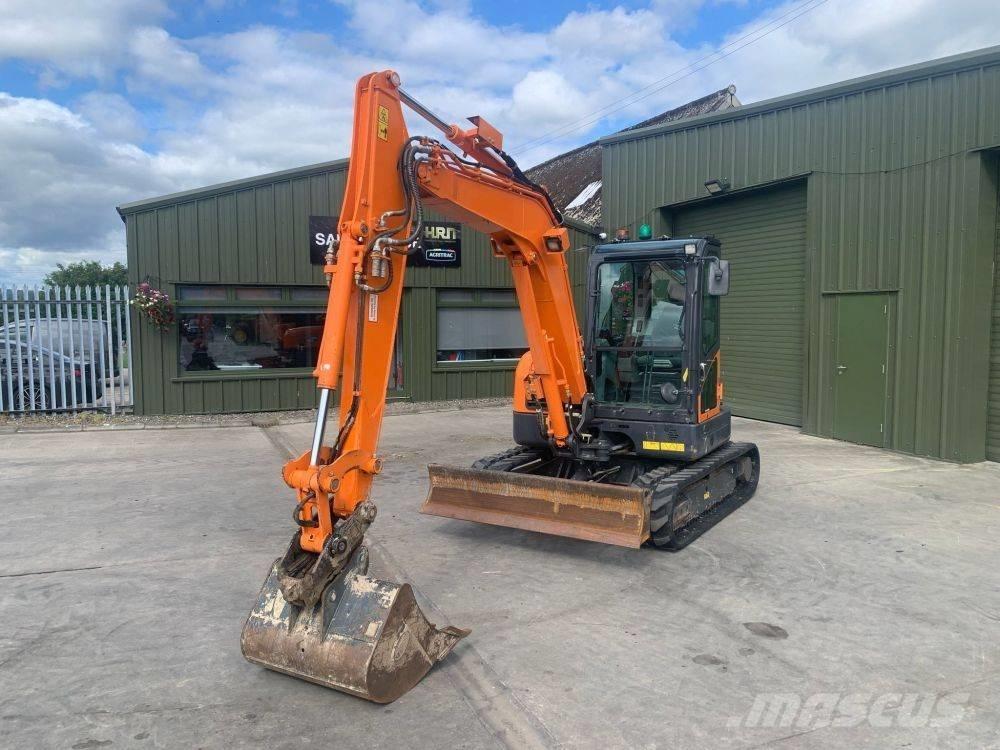 Doosan DX 62 R-3 Mini ekskavatörler, 7 tona dek