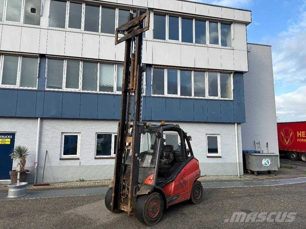 Linde H45T02 CE LPG'li forkliftler