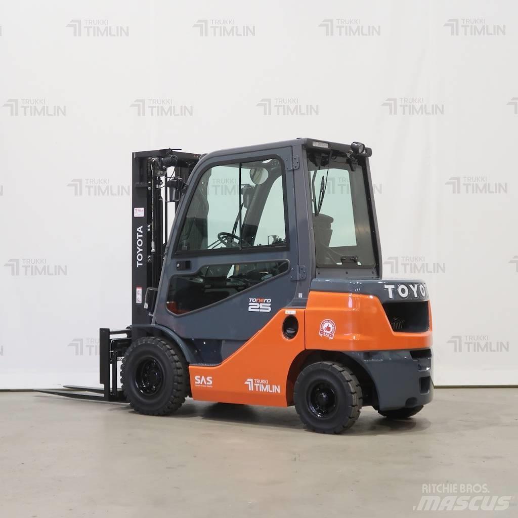 Toyota 52-8FDF25 Dizel forkliftler