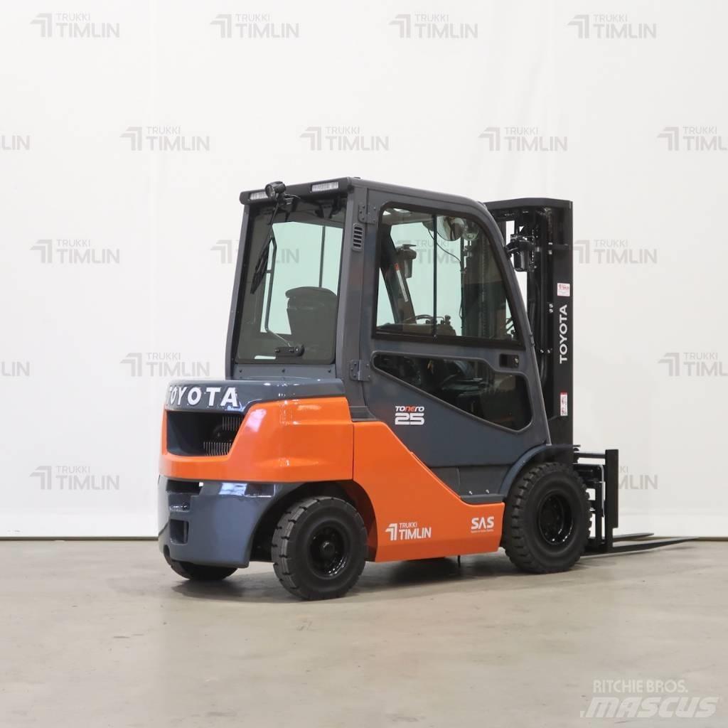 Toyota 52-8FDF25 Dizel forkliftler