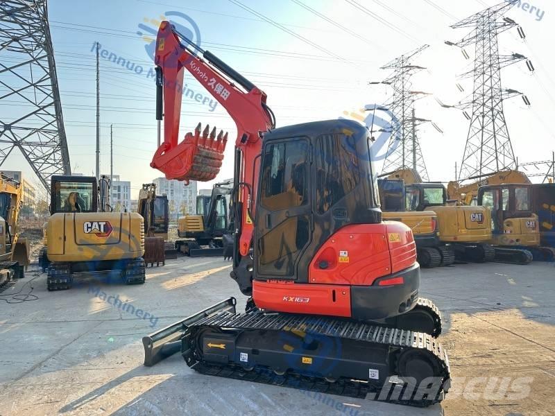 Kubota KX163 Mini ekskavatörler, 7 tona dek