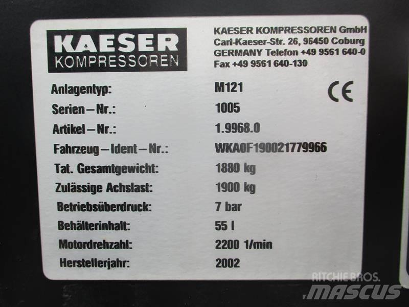 Kaeser M 121 Kompresörler