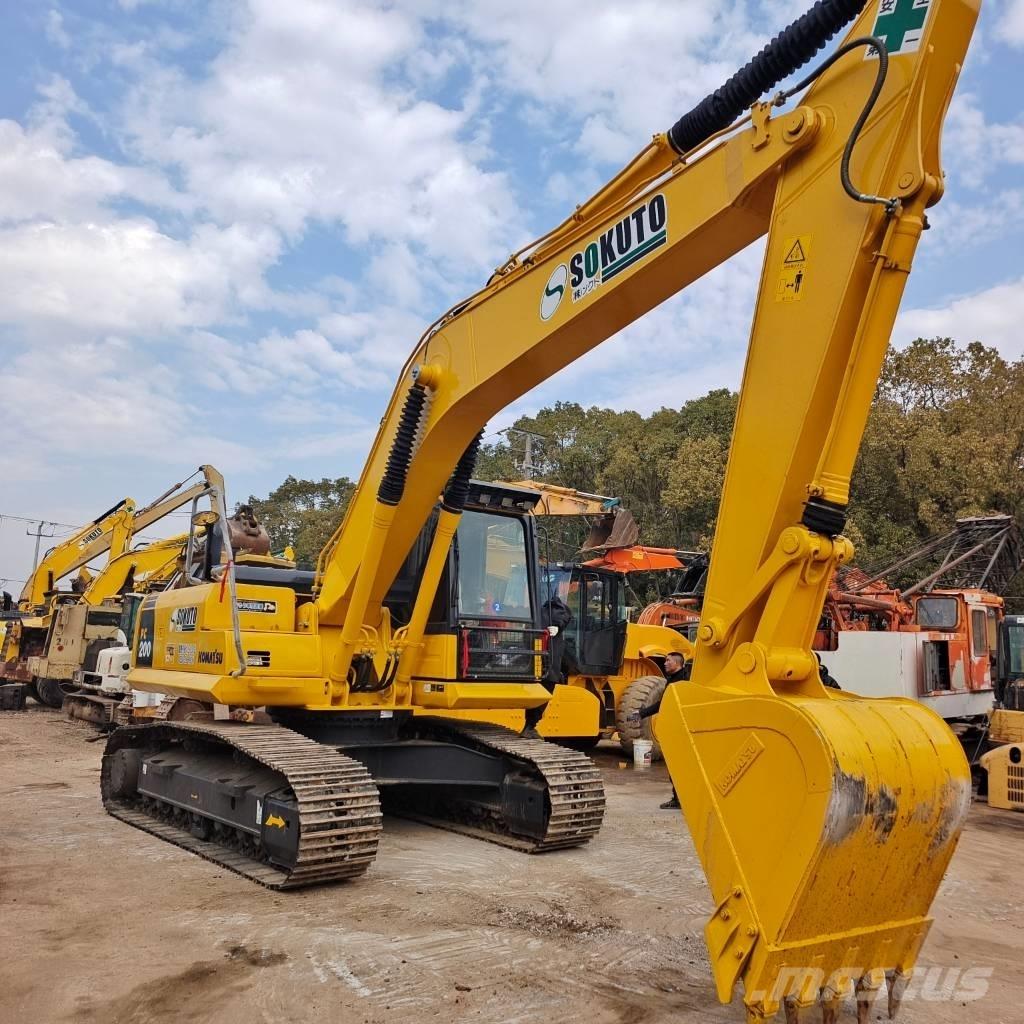 Komatsu PC 200 Paletli ekskavatörler