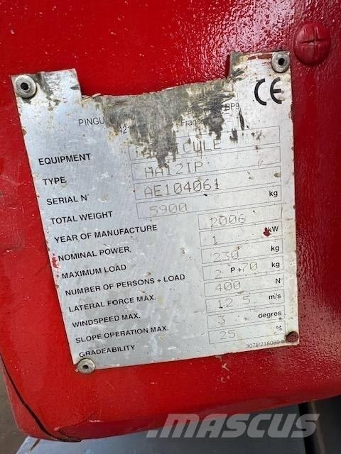 Haulotte HA 12 IP Körüklü personel platformları