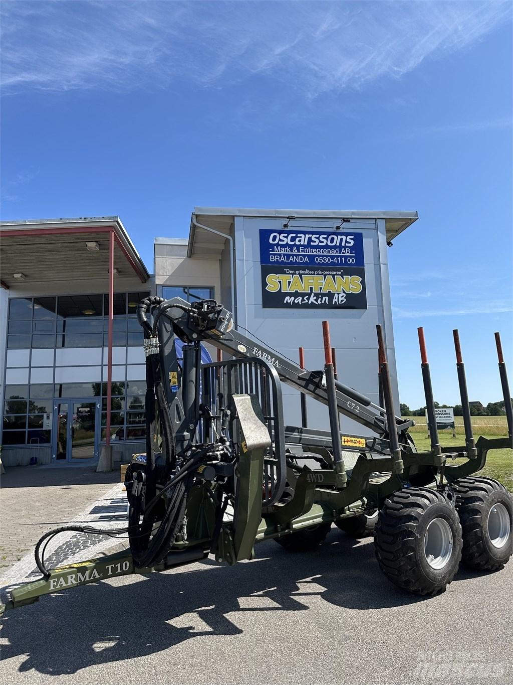 Farma T10G2 Orman römorkları