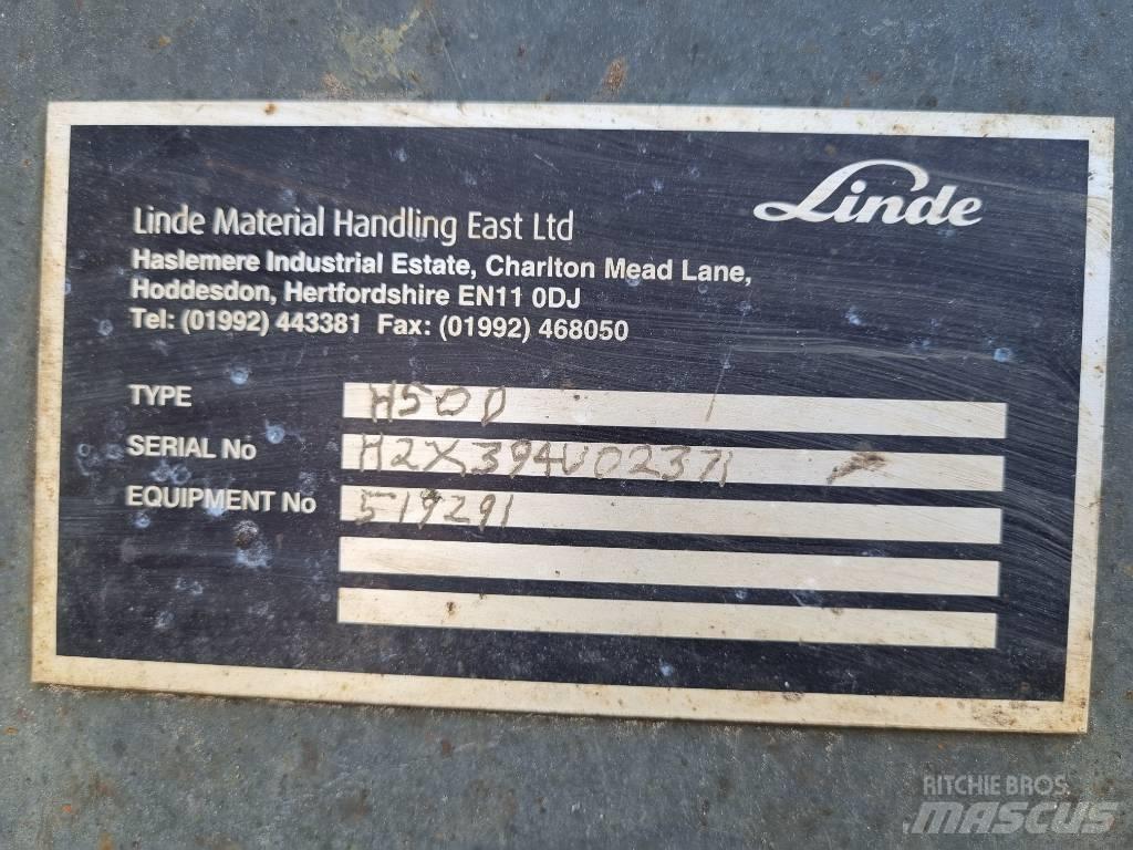 Linde H 50 D Dizel forkliftler