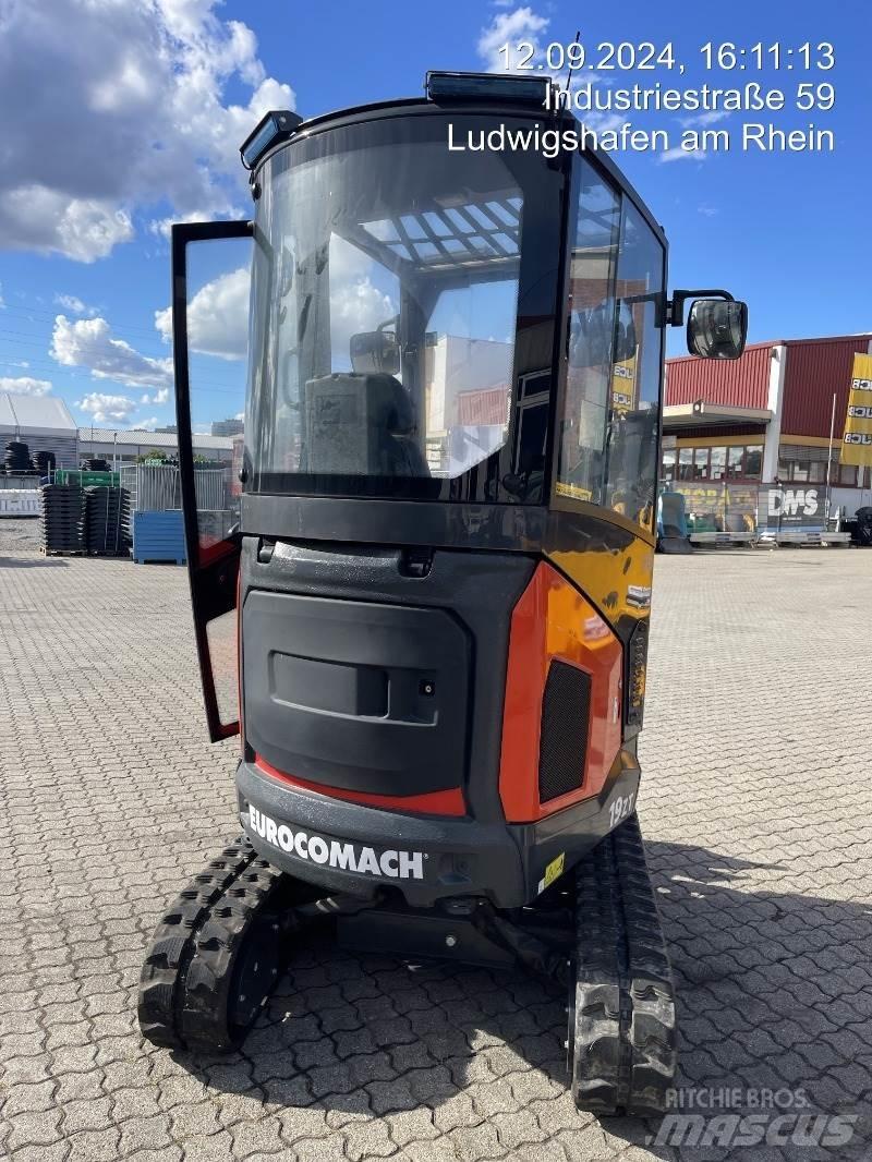 Eurocomach 19ZT Mini ekskavatörler, 7 tona dek