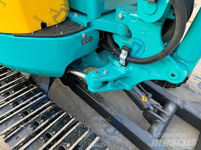 Kubota U 25 Mini ekskavatörler, 7 tona dek