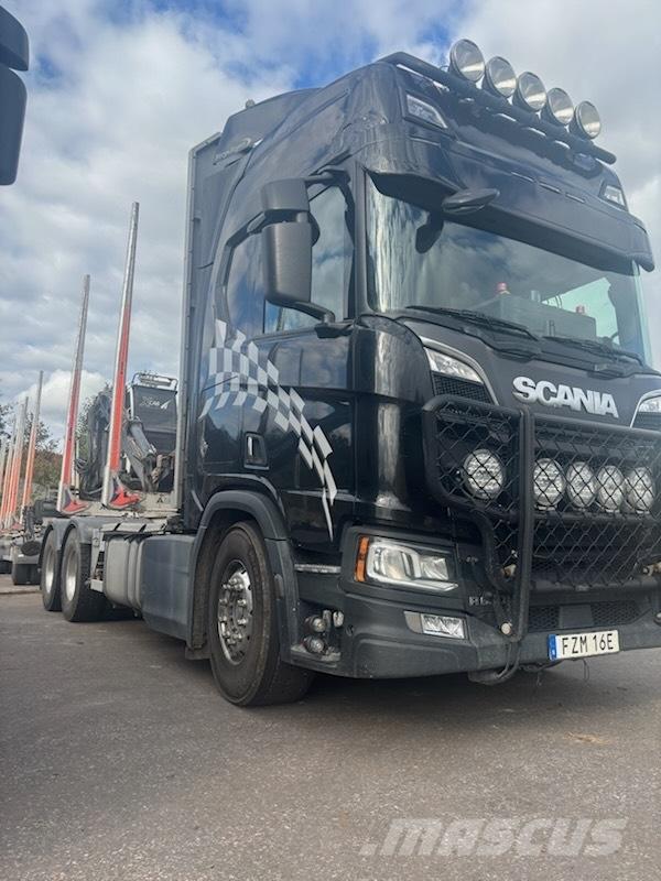 Scania R650B6X4NB Tomruk kamyonlari