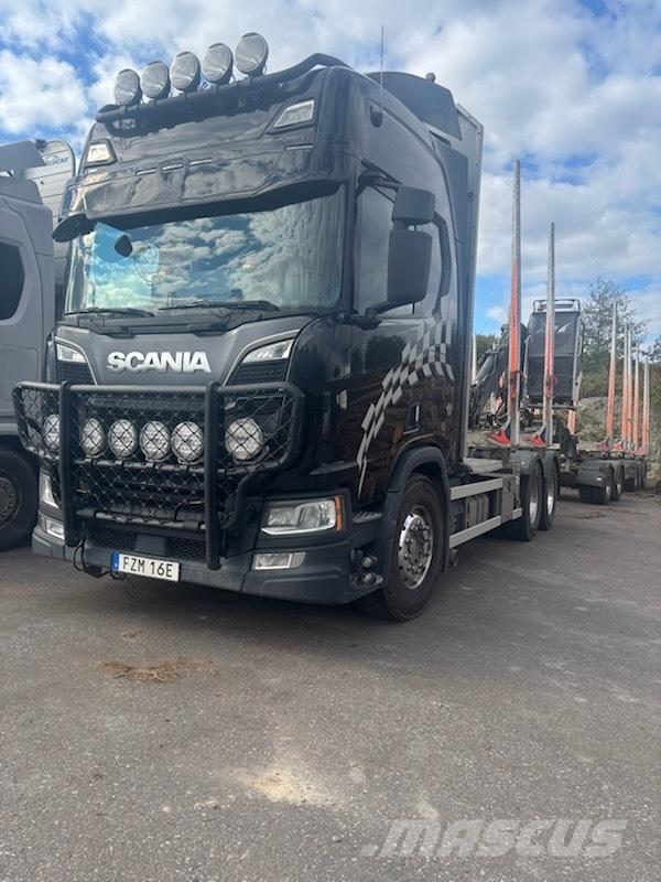 Scania R650B6X4NB Tomruk kamyonlari