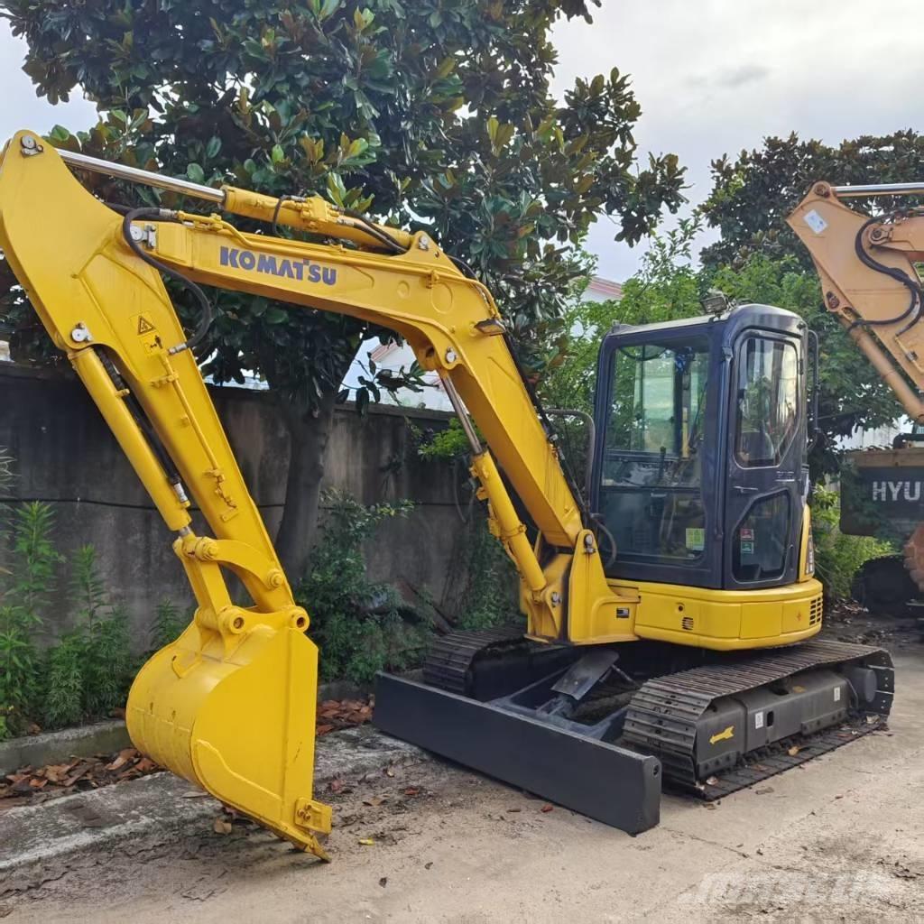Komatsu PC 55 MR Mini ekskavatörler, 7 tona dek