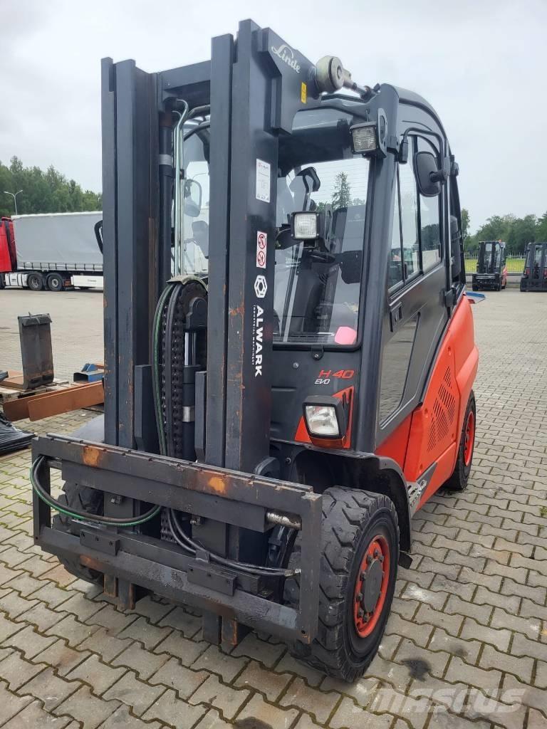 Linde H40T LPG'li forkliftler