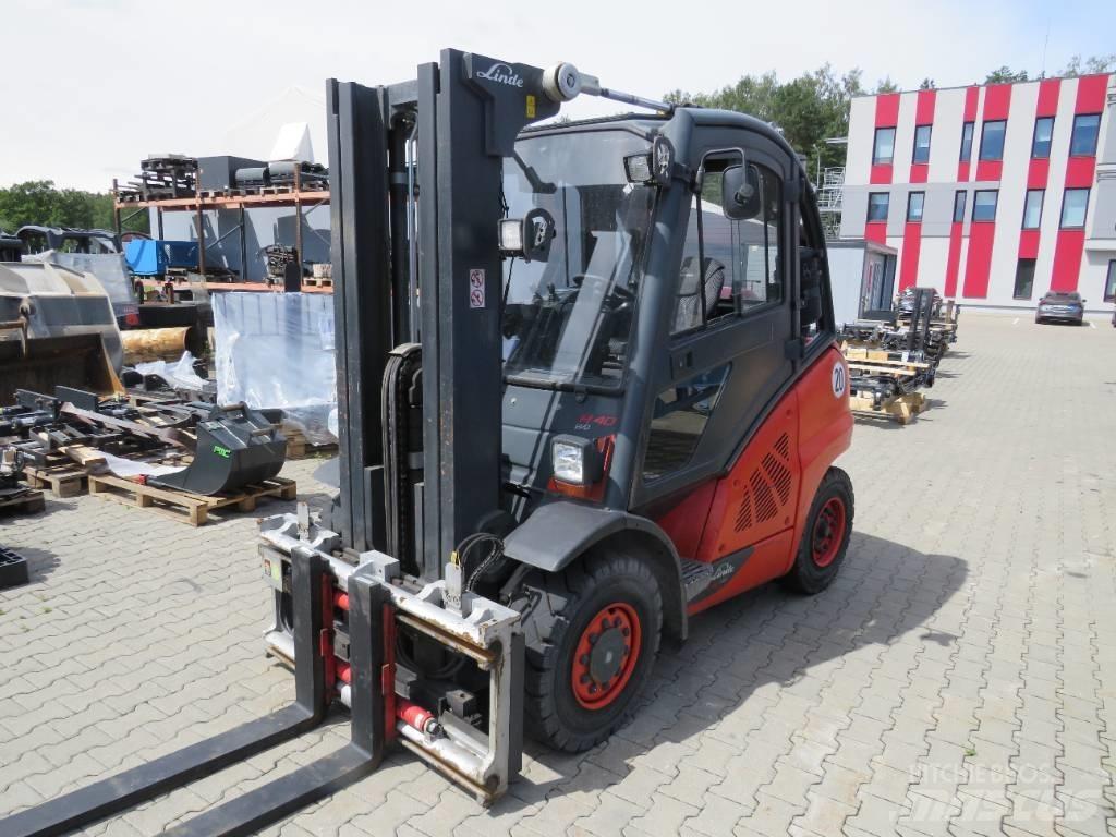 Linde H40T LPG'li forkliftler