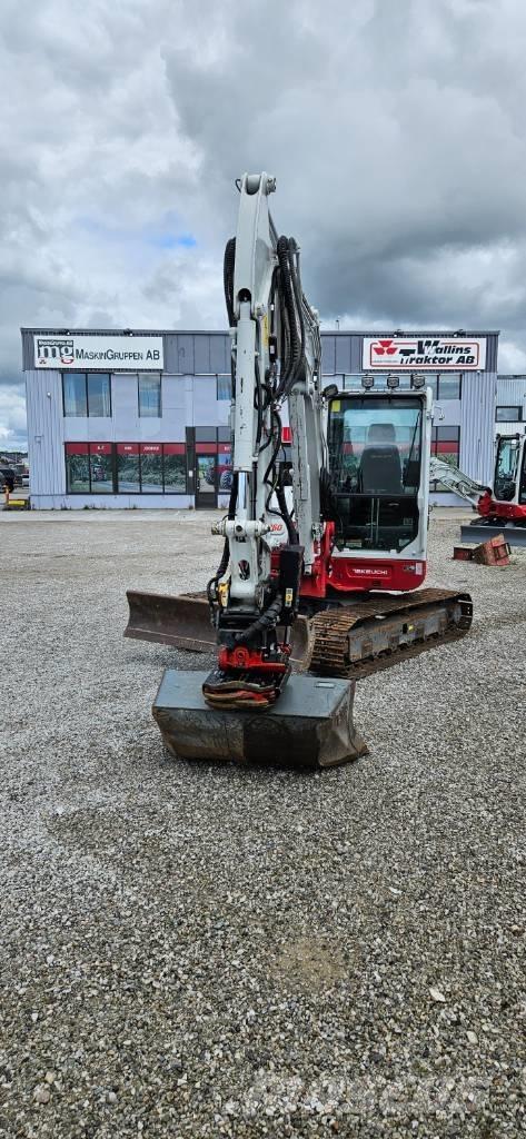 Takeuchi TB 260 Mini ekskavatörler, 7 tona dek