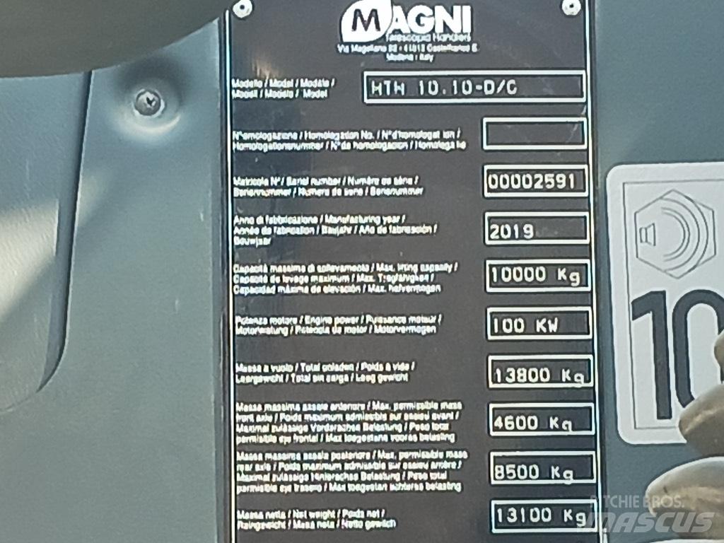 Magni HTH 10.10 Teleskopik yükleyiciler