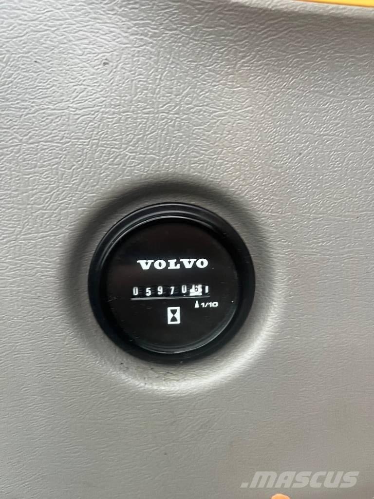 Volvo ECR 58 D Mini ekskavatörler, 7 tona dek
