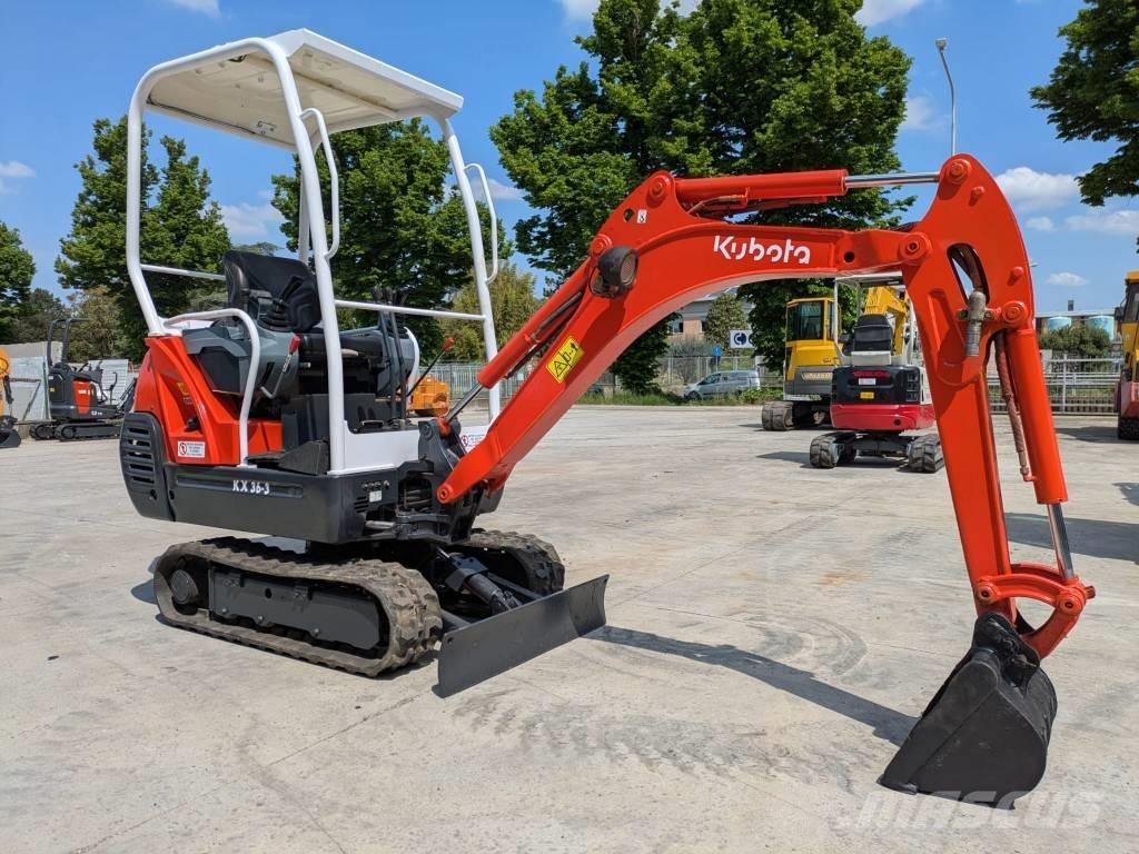 Kubota KX 36-3 Mini ekskavatörler, 7 tona dek