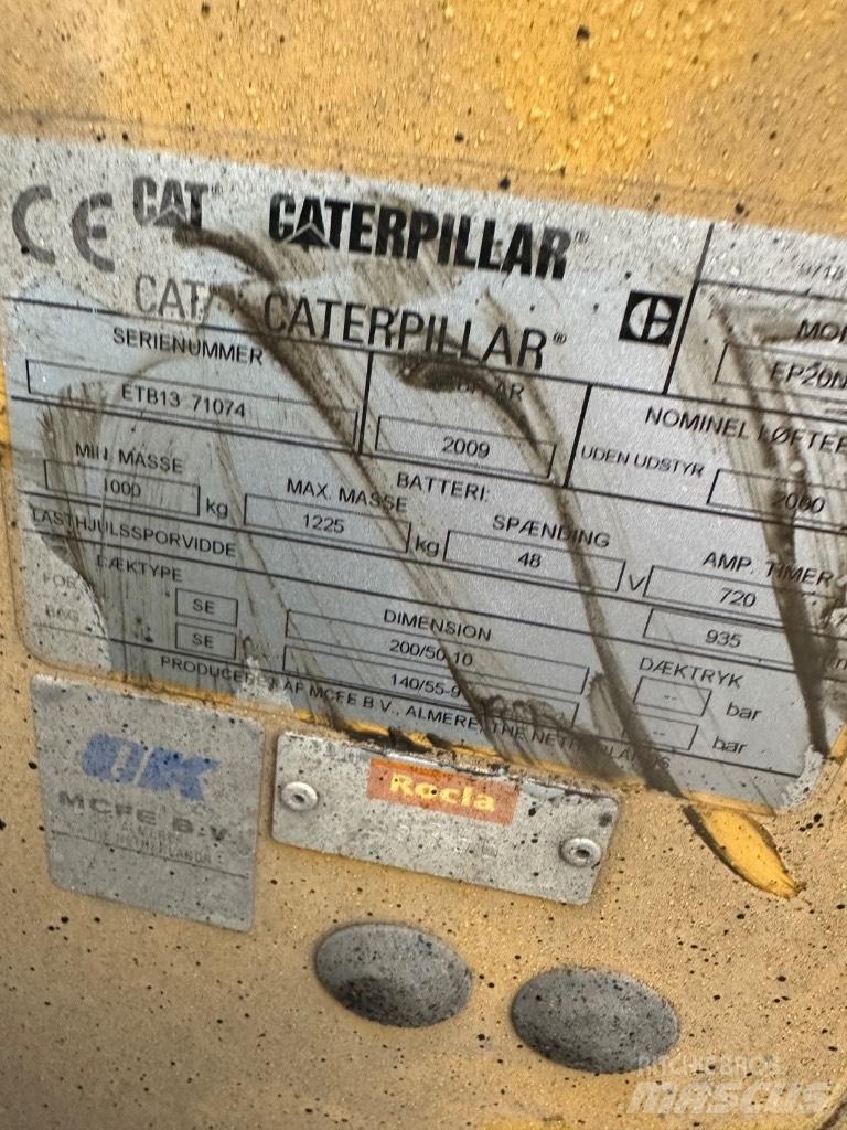 CAT 302.7DCR Mini ekskavatörler, 7 tona dek