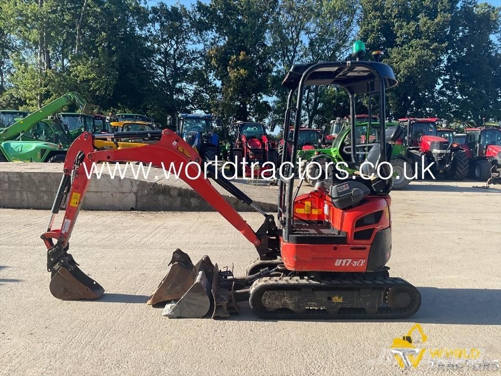 Kubota U 17-3 Mini ekskavatörler, 7 tona dek