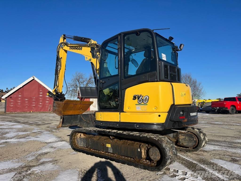 Yanmar SV 60-6B Mini ekskavatörler, 7 tona dek