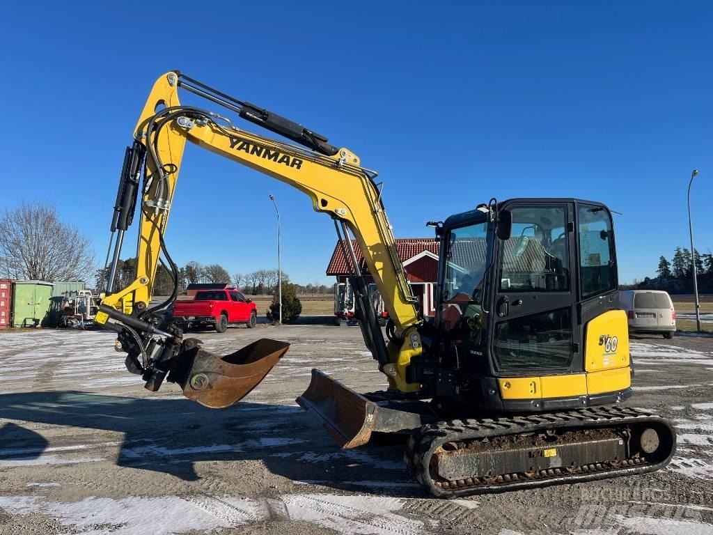 Yanmar SV 60-6B Mini ekskavatörler, 7 tona dek