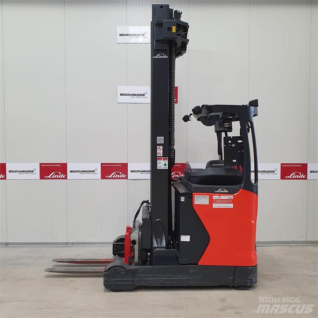 Linde R16HD Reach truck - depo içi istif araçları