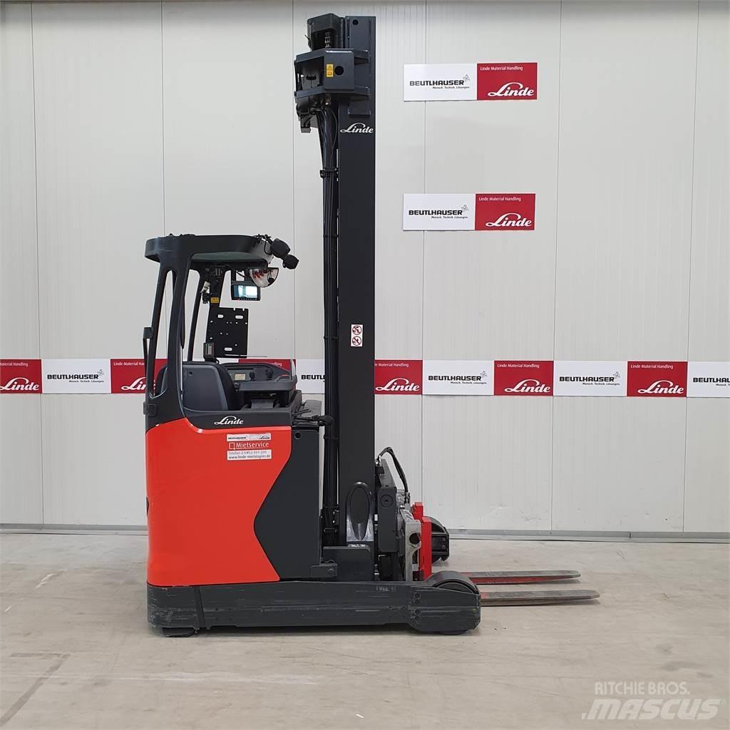 Linde R16HD Reach truck - depo içi istif araçları