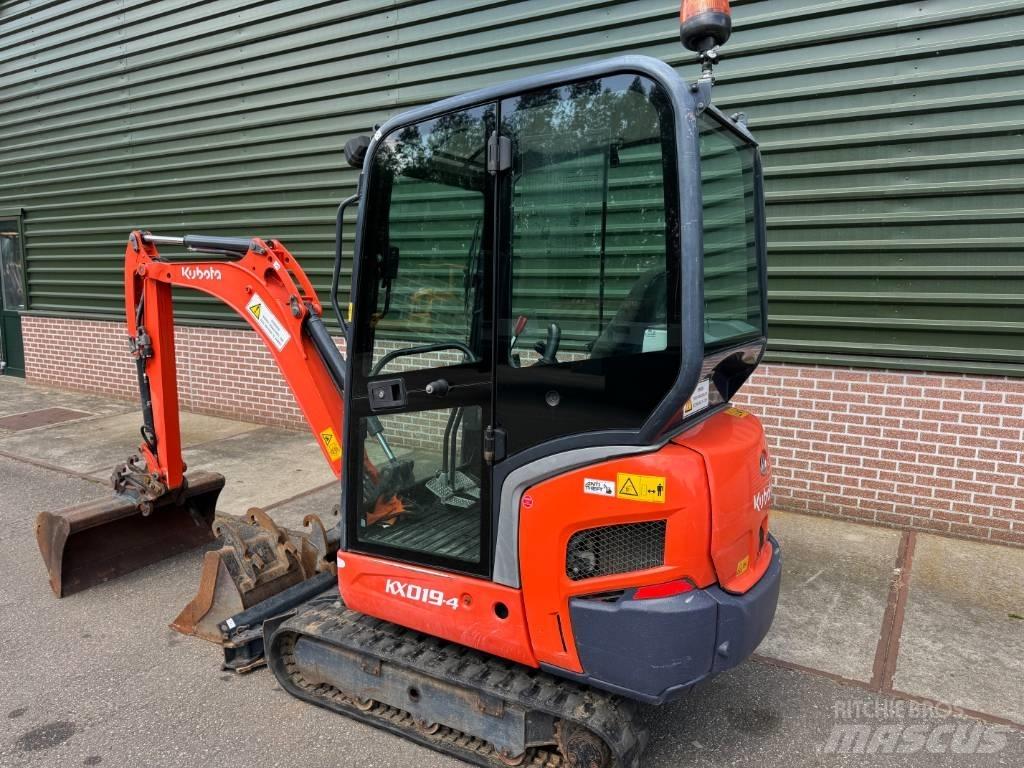 Kubota KX 019-4 Mini ekskavatörler, 7 tona dek