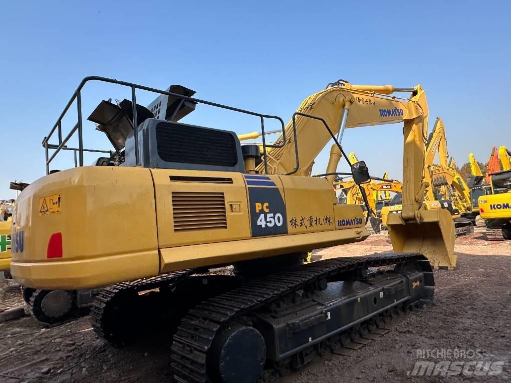 Komatsu PC 450 Paletli ekskavatörler