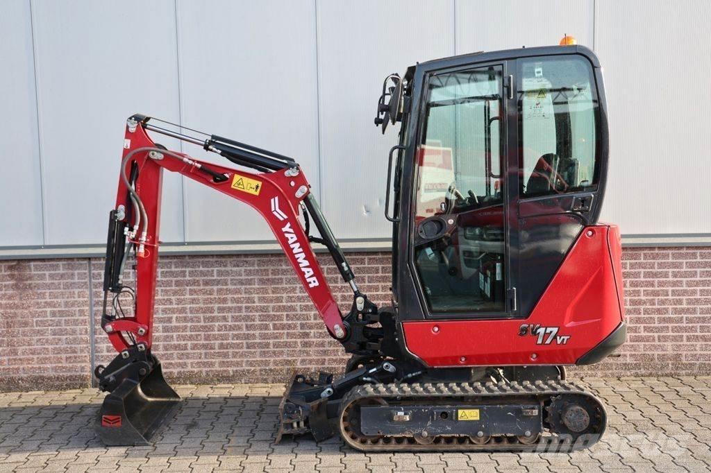 Yanmar SV17VT Mini ekskavatörler, 7 tona dek