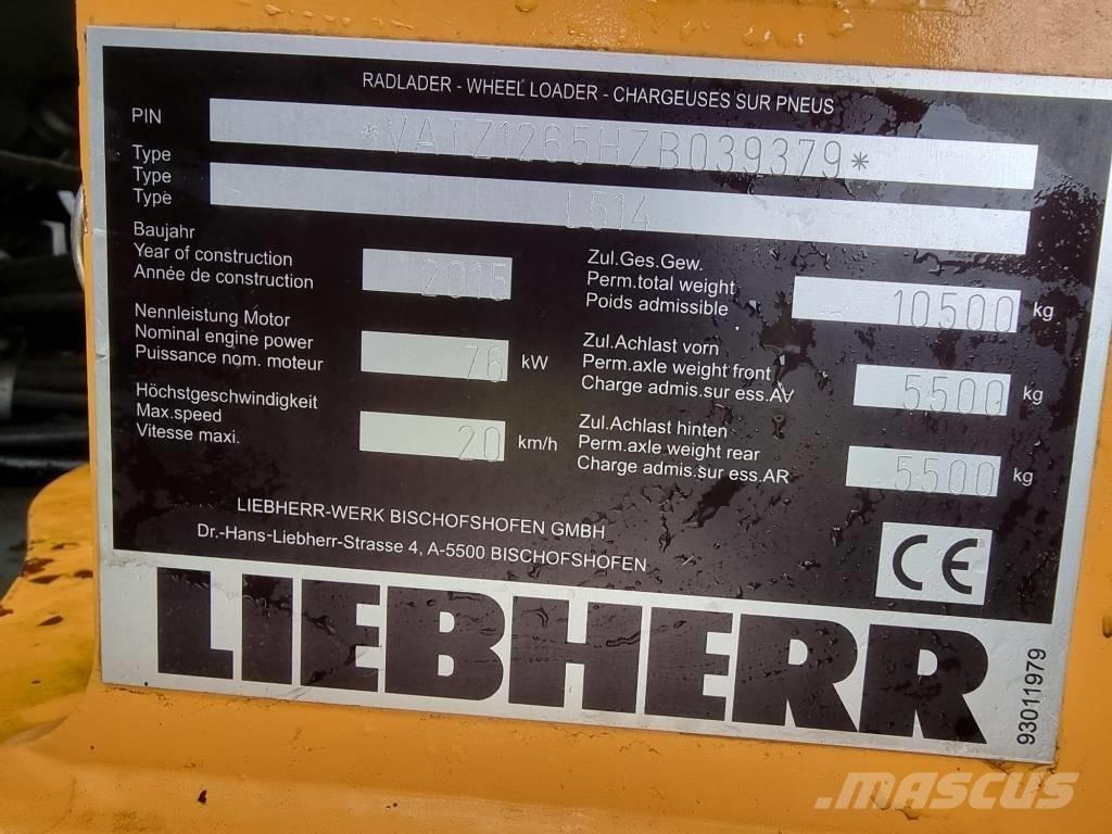 Liebherr L 514 Tekerlekli yükleyiciler