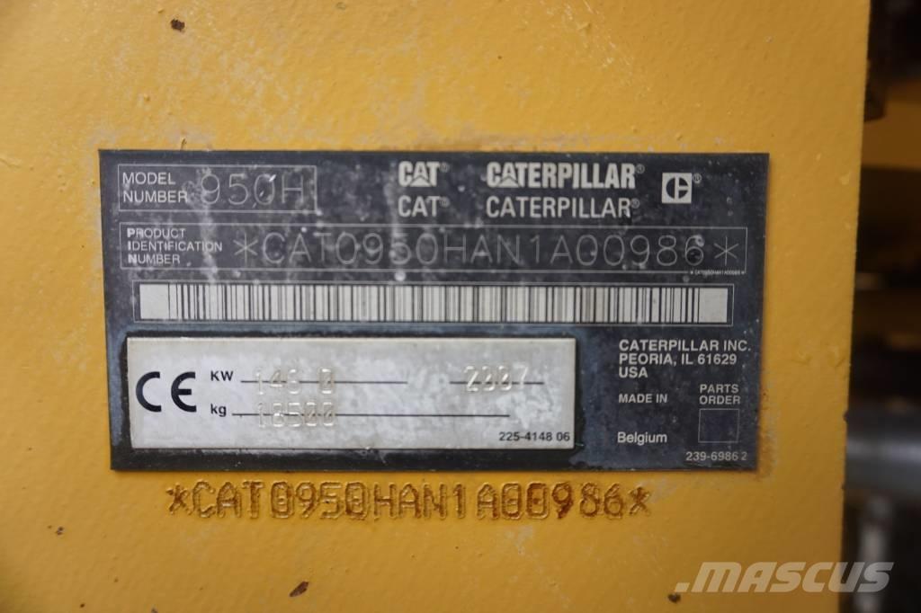 CAT 950 H Tekerlekli yükleyiciler