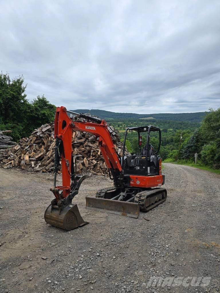 Kubota KX 033-4 Mini ekskavatörler, 7 tona dek