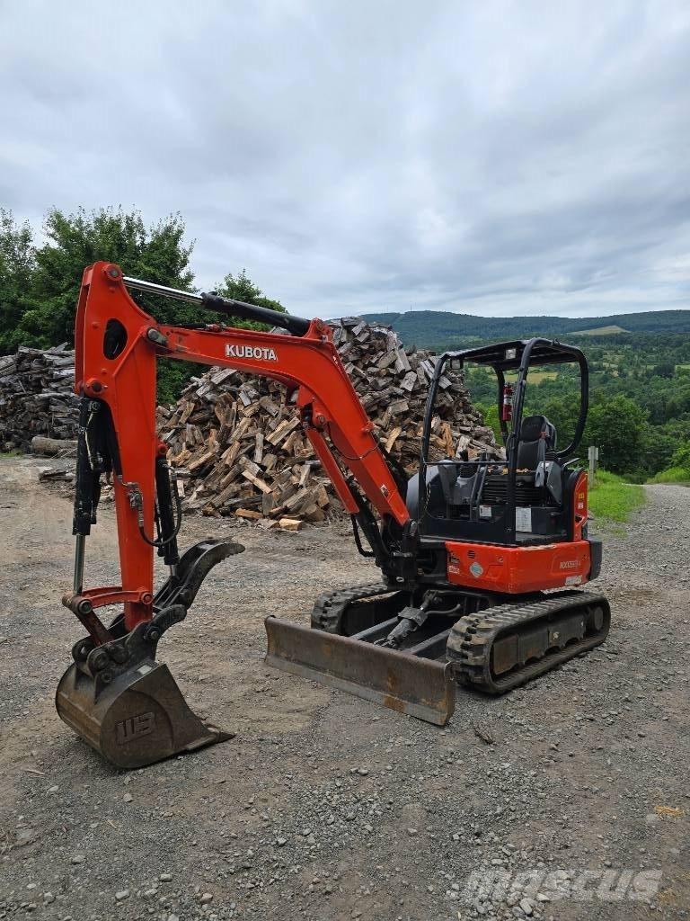 Kubota KX 033-4 Mini ekskavatörler, 7 tona dek