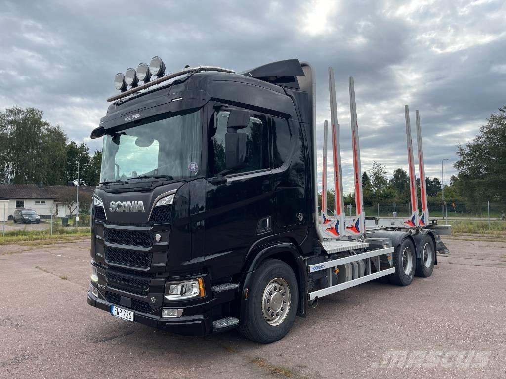 Scania R 730 Tomruk kamyonlari