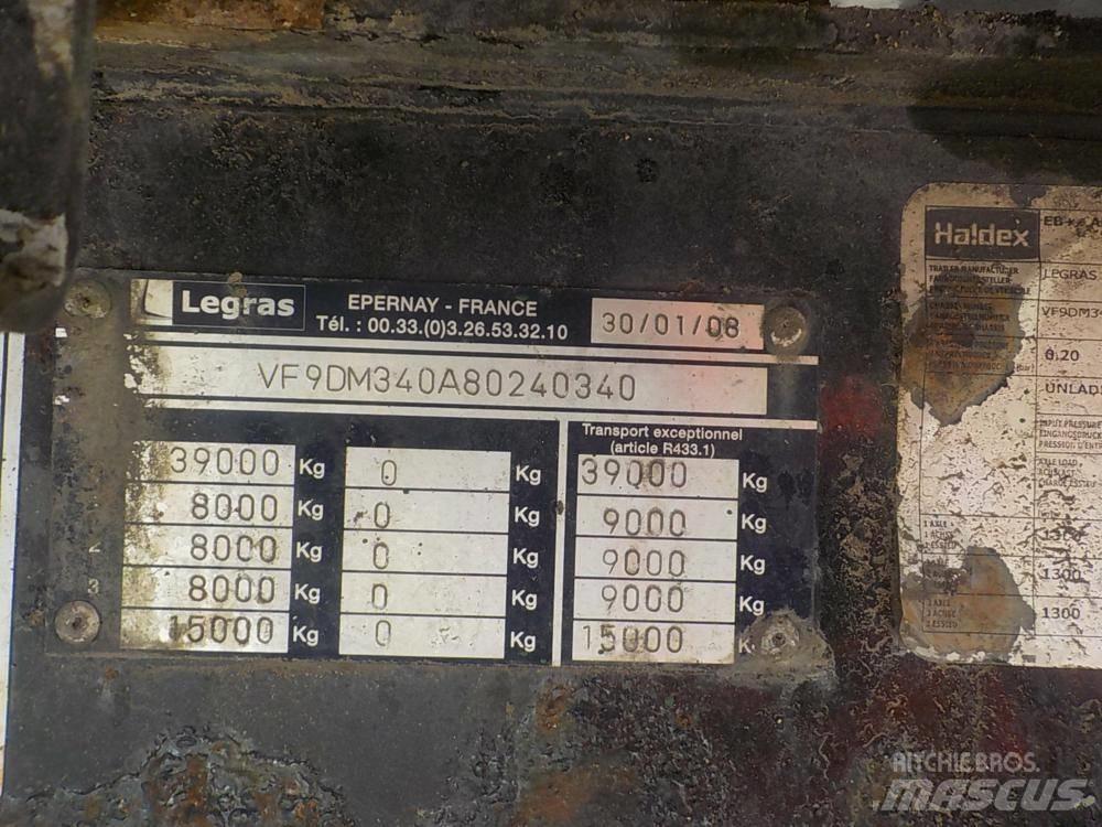 Legras PISO MOVIL Diger yari çekiciler