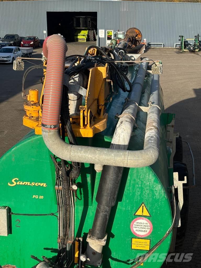 Samson PG 20 Sivi gübre ve ilaç tankerleri