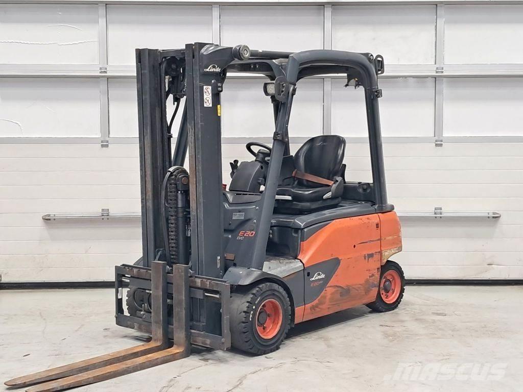 Linde E20PL-02 Elektrikli forkliftler