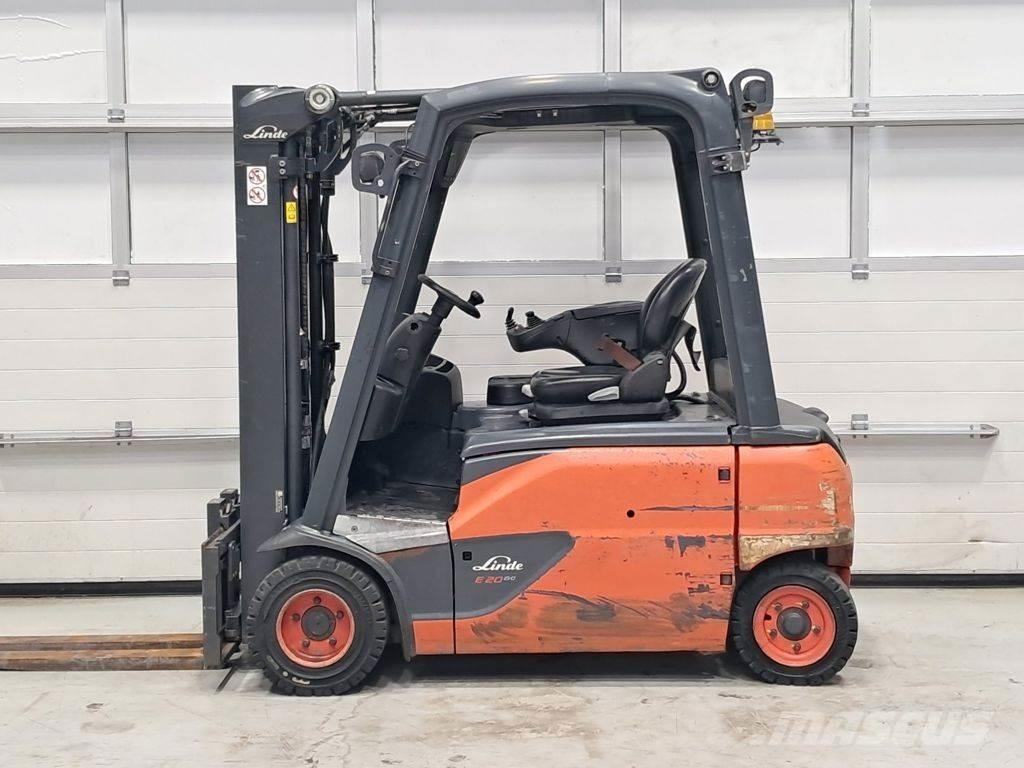 Linde E20PL-02 Elektrikli forkliftler