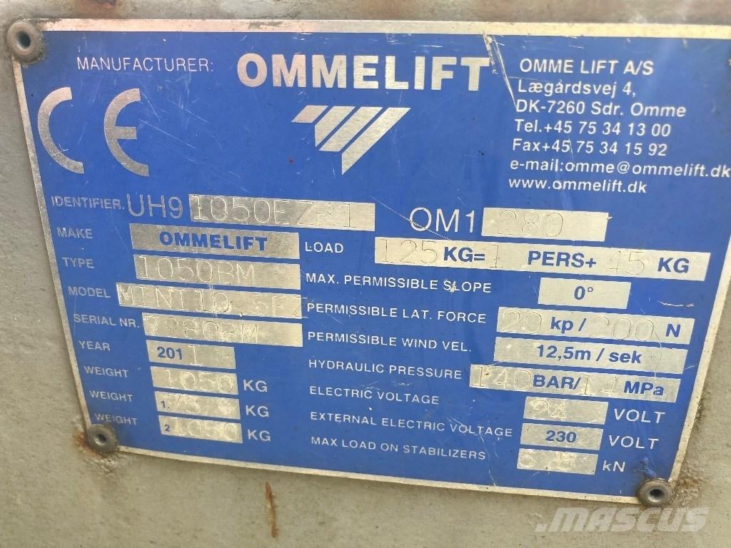 Omme lift Mini 10 Tekerlekli platformlar