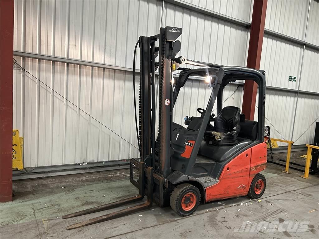 Linde H14T-01 LPG'li forkliftler