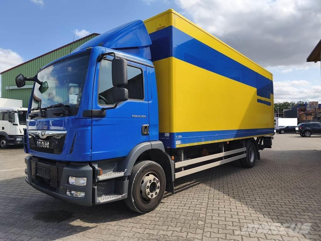 MAN TGM 15.250 Kapali kasa kamyonlar