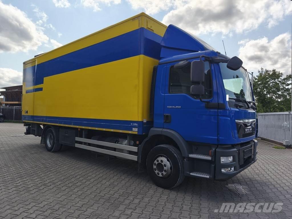 MAN TGM 15.250 Kapali kasa kamyonlar