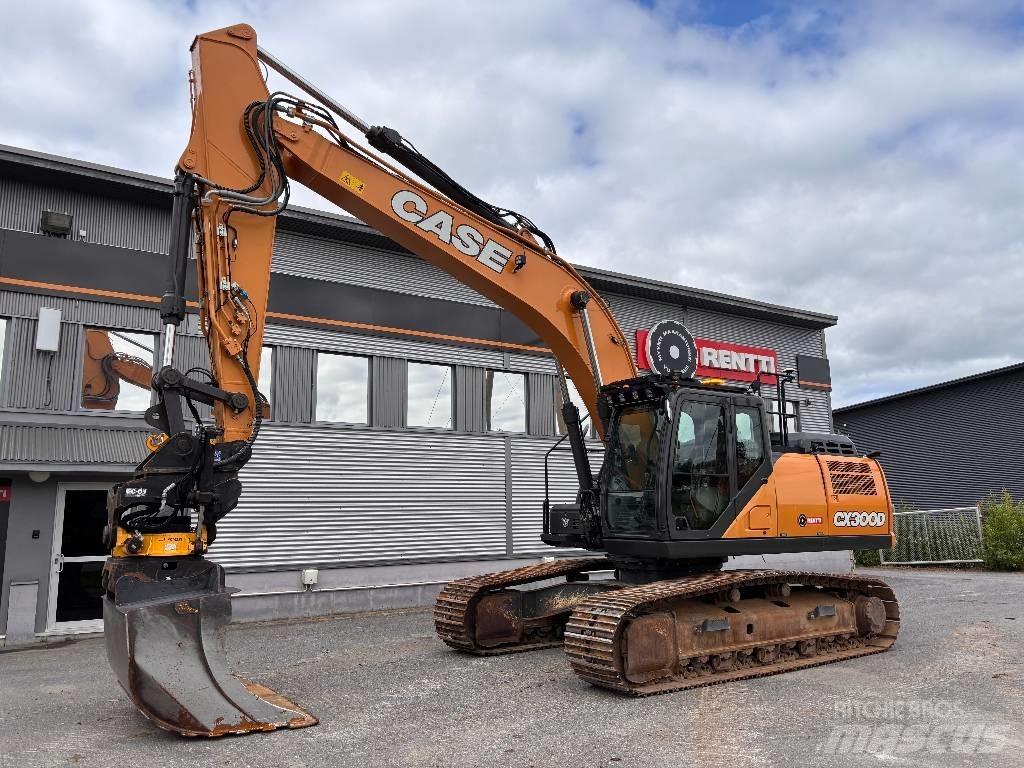 CASE CX 300 D Paletli ekskavatörler