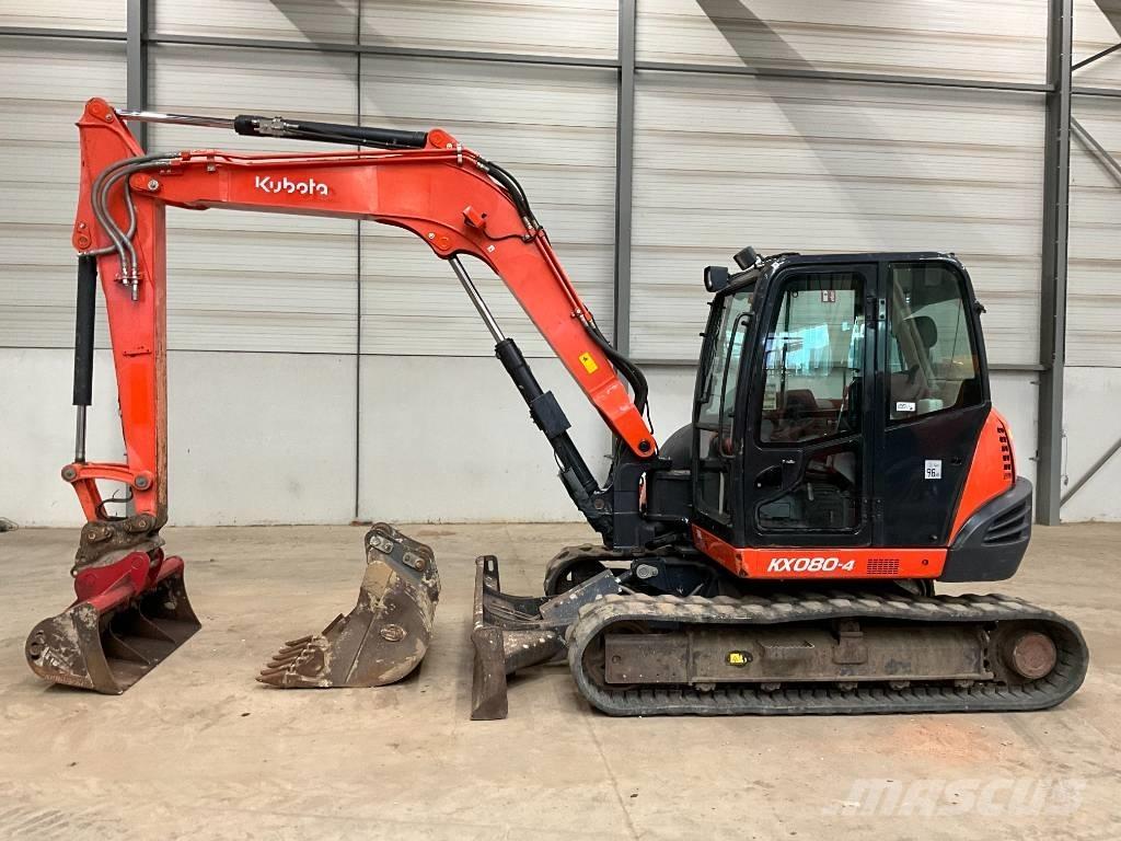 Kubota KX 080-4 Midi ekskavatörler 7 - 12 t