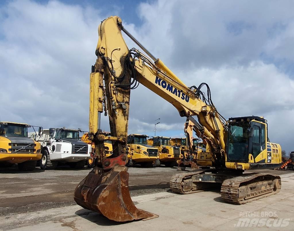 Komatsu PC 240 LC-10 Paletli ekskavatörler