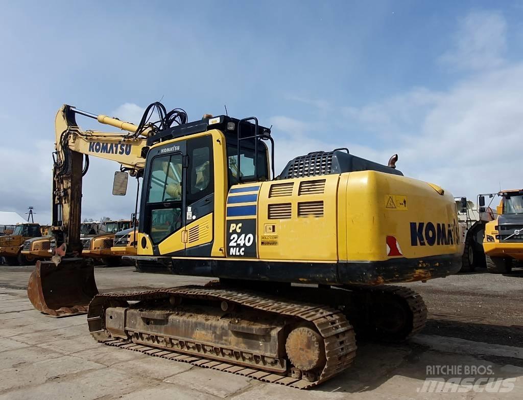 Komatsu PC 240 LC-10 Paletli ekskavatörler
